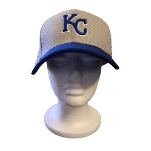 New Era Kansas City Royals Flex Fitted Hat Cap KC MLB Size Small/Med (55-58)